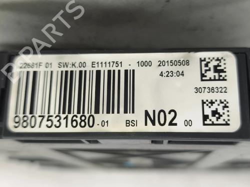 Fuse box CITROËN C-ELYSEE (DD_) 1.6 HDI 92 | BP39104065E1  - Image 12