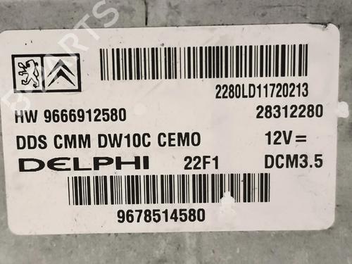 Engine control unit (ECU) PEUGEOT 508 I (8D_) 2.0 HDi | BP39451973M57  - Image 10