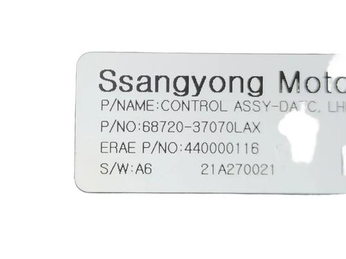 Climate control SSANGYONG KORANDO (C300) 1.5 | BP40296577I5 - Image 8