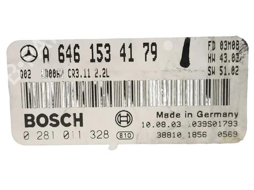 Engine control unit (ECU) MERCEDES-BENZ E-CLASS (W211) E 220 CDI (211.006) | BP40433718M57 - Image 9