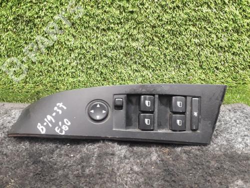Used Left front window switch BMW 5 (E60) 520 d (163 hp) 6183341