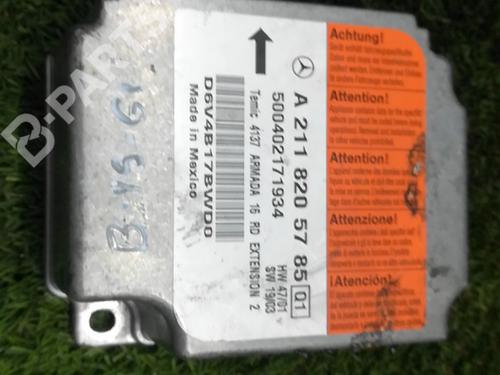 ECU airbags MERCEDES-BENZ E-CLASS (W211) E 500 4-matic (211.083) A2118205785