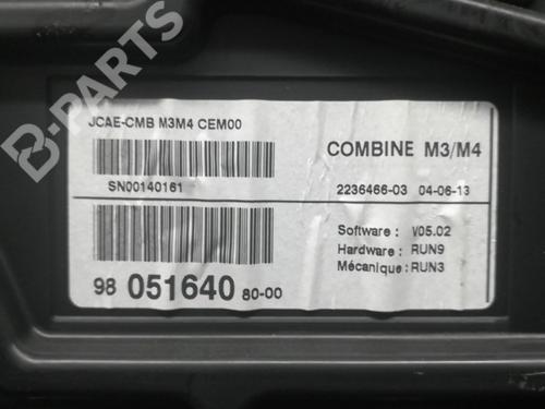 Instrument cluster CITROËN C-ELYSEE (DD_) 1.6 HDI 92 | BP6185943C47 