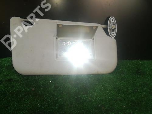 Right sun visor FORD FIESTA V (JH_, JD_) 1.6 TDCi BP6187510I2