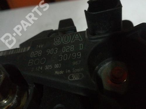 Generator AUDI A3 (8L1) 1.8 T (150 hp) 028903028D