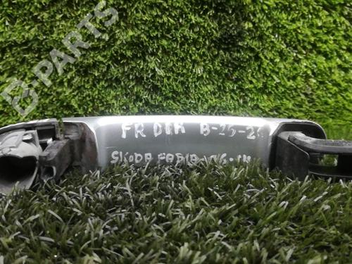 Front right exterior door handle SKODA FABIA II (542) 1.4 TDI | BP6188197C129 
