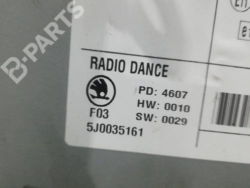 Radio SKODA FABIA II (542) 1.4 TDI | BP6188203E6 