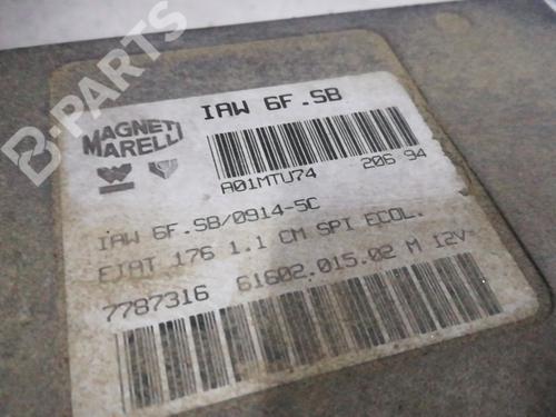 Used Engine control unit (ECU) FIAT PUNTO (176_) 55 1.1 (54 hp) 6189395