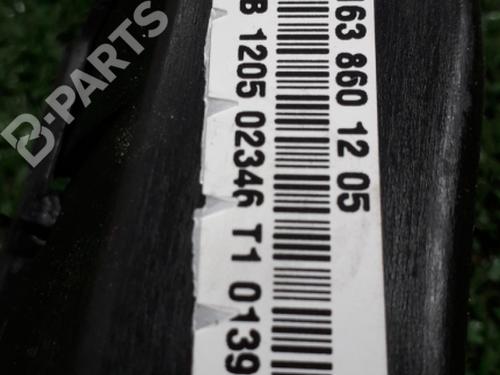 Right curtain airbag MERCEDES-BENZ M-CLASS (W163) ML 270 CDI (163.113) | BP6199657C12