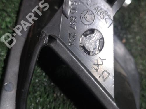Front right interior door handle SKODA FABIA II (542) 1.6 TDI | BP6201320I14 