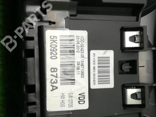 Instrument cluster VW GOLF VI (5K1) 1.6 TDI | BP6219282C47