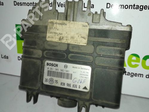 Used Engine control unit (ECU) VW GOLF III (1H1) 1.4 (55 hp) 6219978