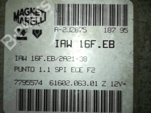Computer motormanagement FIAT PUNTO (176_) 55 1.1 (54 hp) 6220415