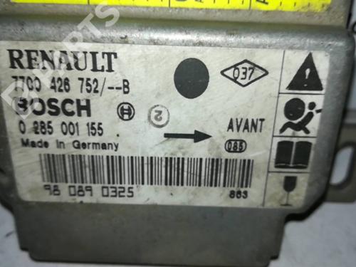 Kollisjonspute styreenhet RENAULT CLIO II (BB_, CB_)  | BP6220792M53