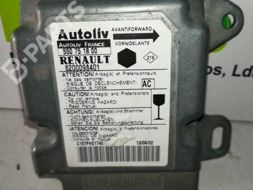 Kollisjonspute styreenhet RENAULT KANGOO (KC0/1_)  | BP6221083M53 