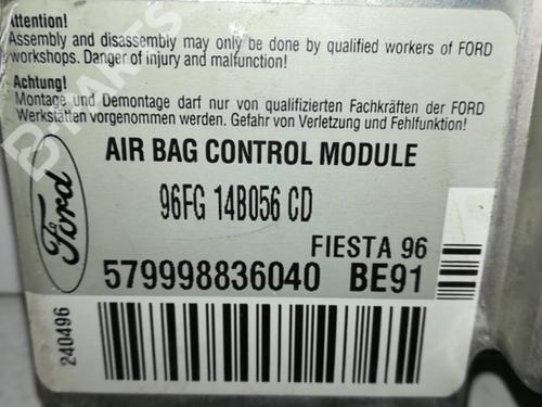 Calculateur Airbags MAZDA 121 III (JASM, JBSM) [1996-2003]  6221153