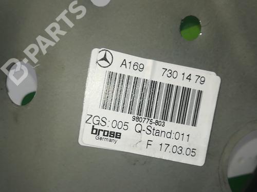 Rear right window mechanism MERCEDES-BENZ A-CLASS (W169) A 200 CDI (169.008, 169.308) | BP6224246C25 