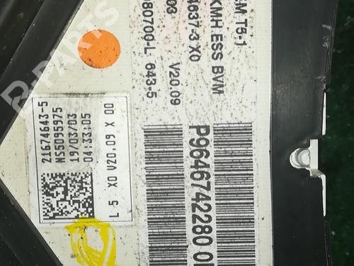 Instrument cluster PEUGEOT 307 SW (3H) 1.6 16V | BP6224253C47