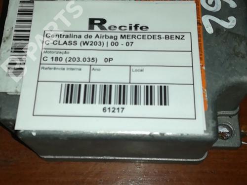 Kollisjonspute styreenhet MERCEDES-BENZ C-CLASS (W203) C 180 (203.035) (129 hp) 6225472