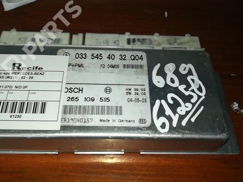 Used Electronic module Electronic module MERCEDES-BENZ E-CLASS (W211) E 500 (211.070) (306 hp) 12090690 12090690