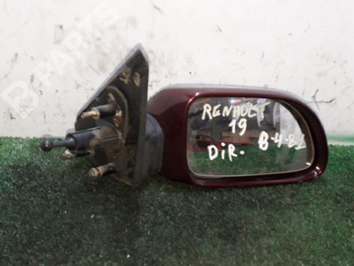 Right mirror RENAULT 19 II (B/C53_) 1.4 (B/C535) (75 hp)null