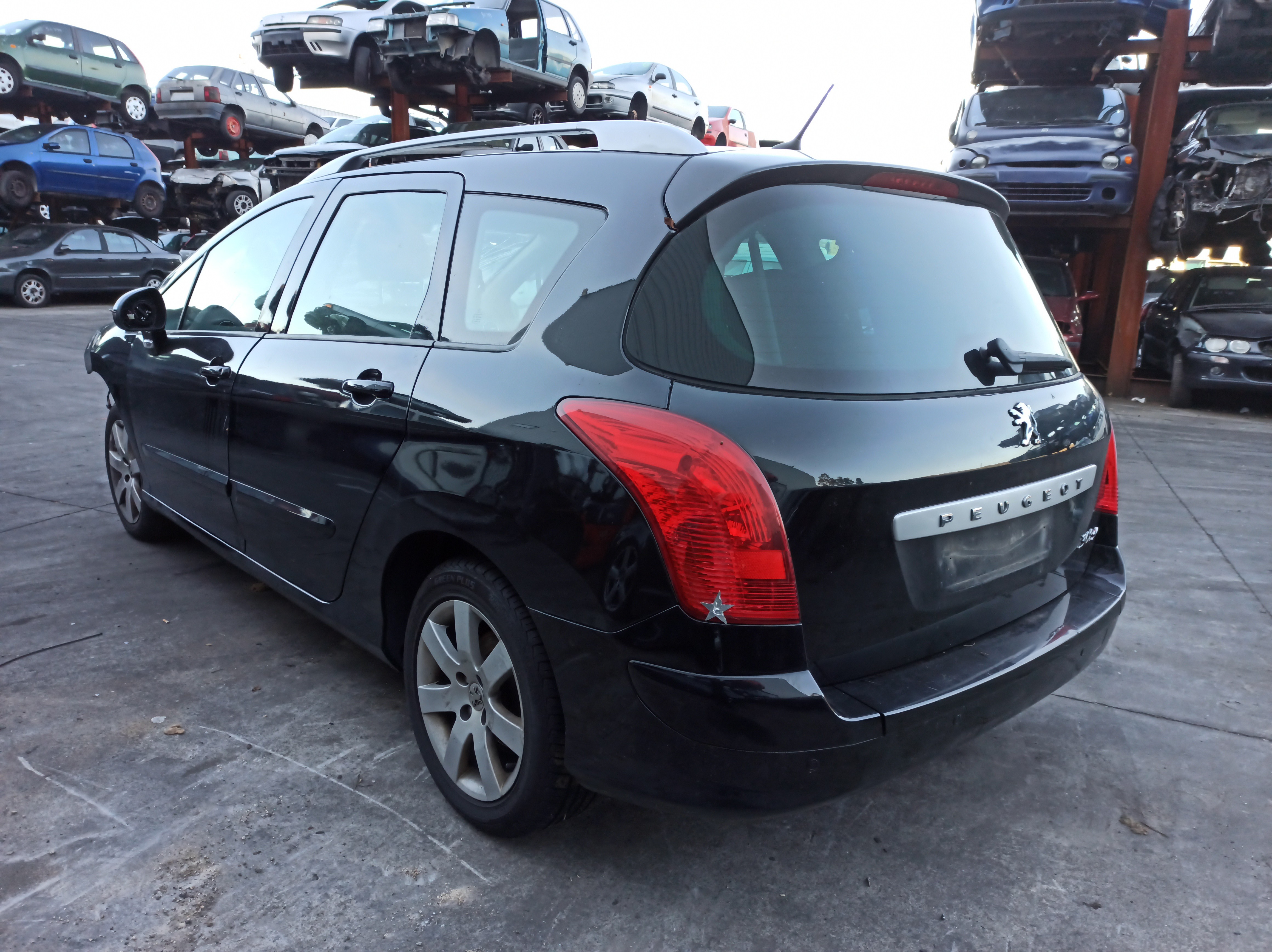Porte Latérale Arrière Gauche Pour Peugeot 308 T7 (2011) - Réf. 9006L7 - Pour Pièces Ou Réparation