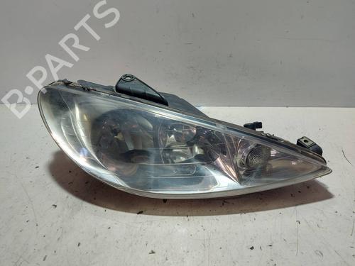 Used Right headlight PEUGEOT 206 Hatchback (2A/C) 1.4 HDi eco 70 (68 hp) 19430598