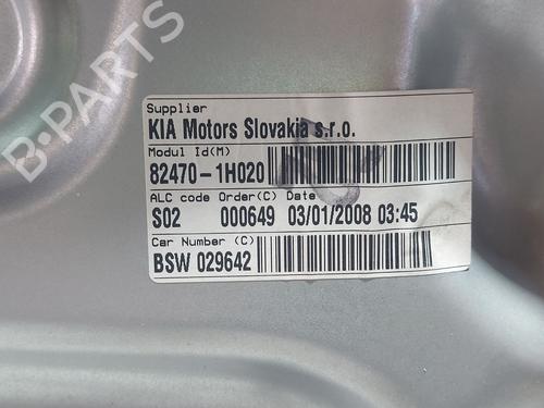 Front left window mechanism KIA CEE'D Hatchback (ED) | BP37033241C22 - Image 2