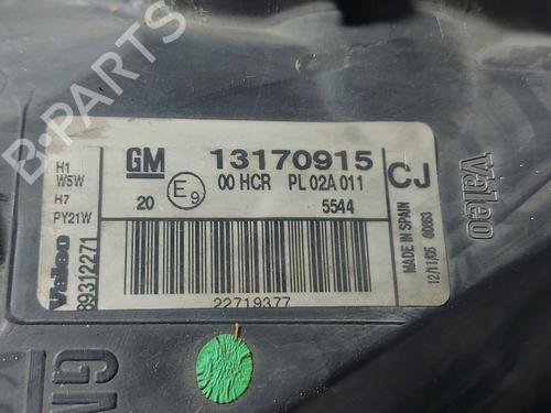 Left headlight OPEL VECTRA C (Z02) 1.9 CDTI (F69) | BP37033266C28 - Image 5