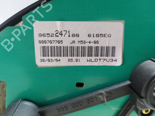 Instrument cluster CITROËN BERLINGO / BERLINGO FIRST Box Body/MPV (M_)  | BP23781023C47 