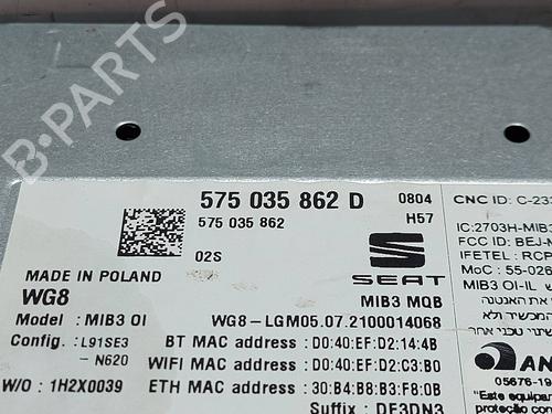Radio SEAT ARONA (KJ7, KJP)  | BP29628885E6 