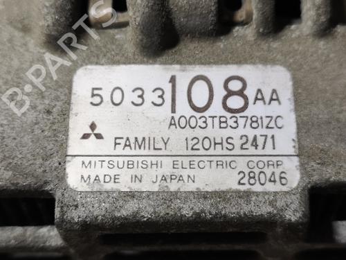 Alternator CHRYSLER PT CRUISER (PT_) 1.6 | BP15252288M7