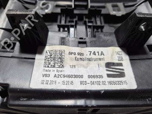 Instrument cluster SEAT IBIZA IV SC (6J1, 6P5) 1.4 TDI | BP25131314C47 