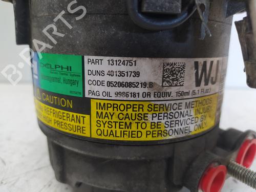 AC compressor OPEL ASTRA H (A04) 1.7 CDTI (L48) | BP20489345M34 