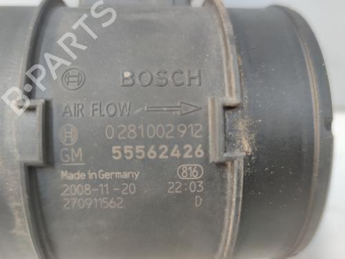 Mass air flow sensor OPEL INSIGNIA A (G09)  | BP10663340M95 
