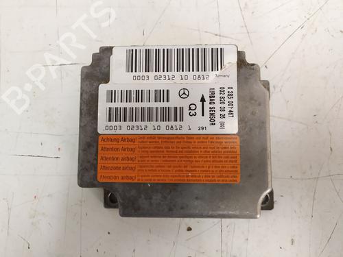 Used ECU airbags MERCEDES-BENZ VANEO (414) 1.7 CDI (414.700) (91 hp) 18657250