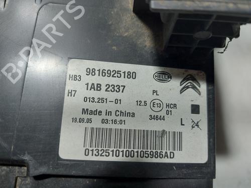 Left headlight CITROËN C5 AIRCROSS (A_)  | BP31344129C28 