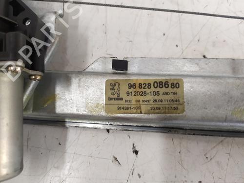 Rear right window mechanism PEUGEOT 3008 I MPV (0U_)  | BP18109914C25 