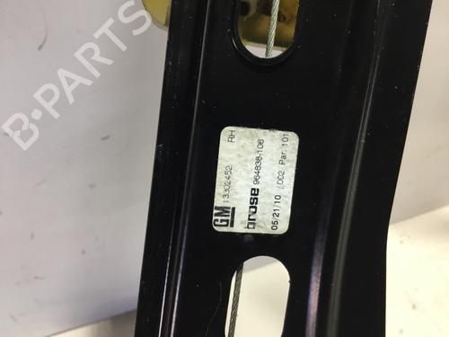 Front right window mechanism OPEL INSIGNIA A (G09)  | BP29633463C23