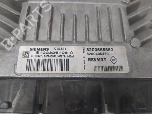 Engine control unit (ECU) RENAULT SCÉNIC II (JM0/1_) 1.5 dCi (JM1E, JM16) | BP8714143M57 