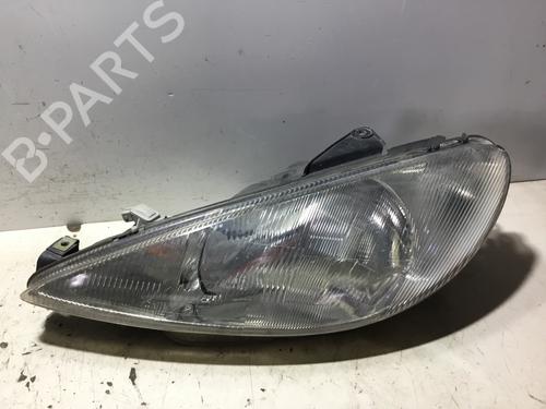 Venstre forlygte PEUGEOT 206 Hatchback (2A/C) 1.9 D (69 hp) 29041201