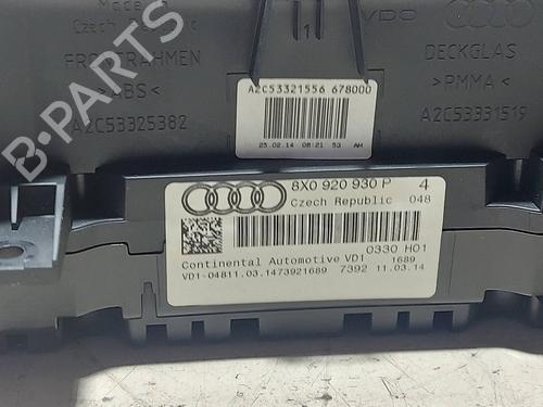 Instrument cluster AUDI A1 (8X1, 8XK) 1.6 TDI | BP22433326C47 