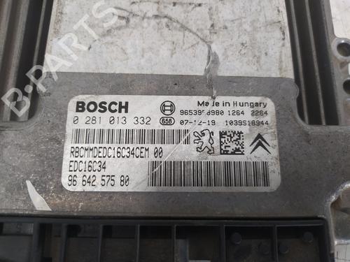 Engine control unit (ECU) PEUGEOT 307 SW (3H)  | BP8703598M57 