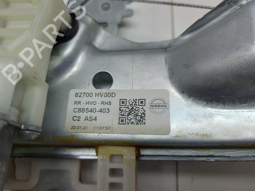 Rear right window mechanism NISSAN QASHQAI II (J11, J11_)  | BP29541706C25 
