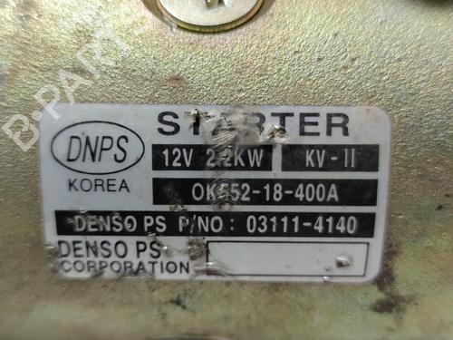 Starter KIA CARNIVAL I (UP, FL) 2.9 TDi | BP8718196M8 
