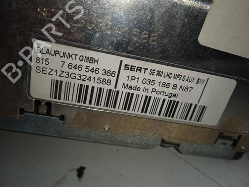 Radio SEAT LEON (1P1)  | BP10504459E6 