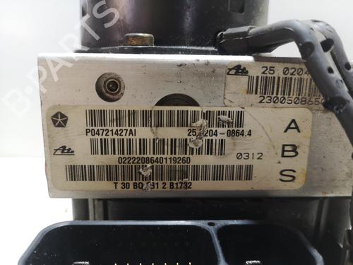 ABS pump CHRYSLER VOYAGER IV (RG, RS) 2.5 CRD | BP8707707M43 