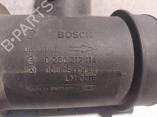 Mass air flow sensor MERCEDES-BENZ CLK Convertible (A208) CLK 230 Kompressor (208.447) | BP8711370M95 