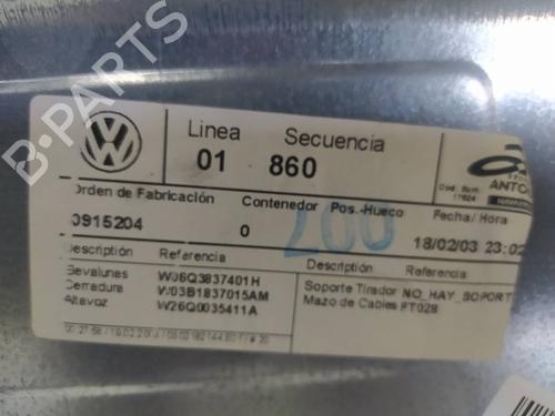 Front left window mechanism VW POLO (9N_, 9A_) 1.4 TDI | BP9496838C22 