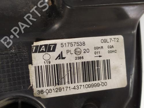Left headlight FIAT BRAVO II (198_) 1.9 D Multijet (198AXB1A) | BP29824755C28 